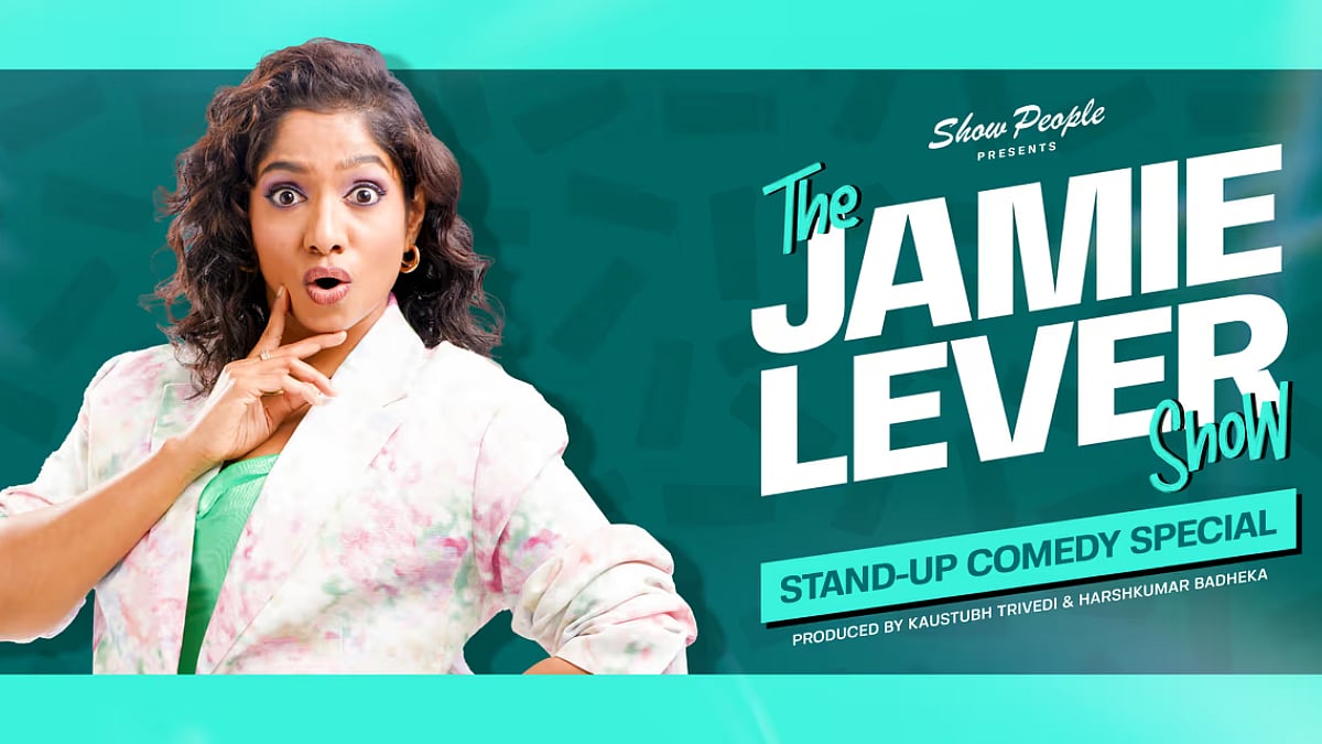 Standup comedy show by Jamie lever. 